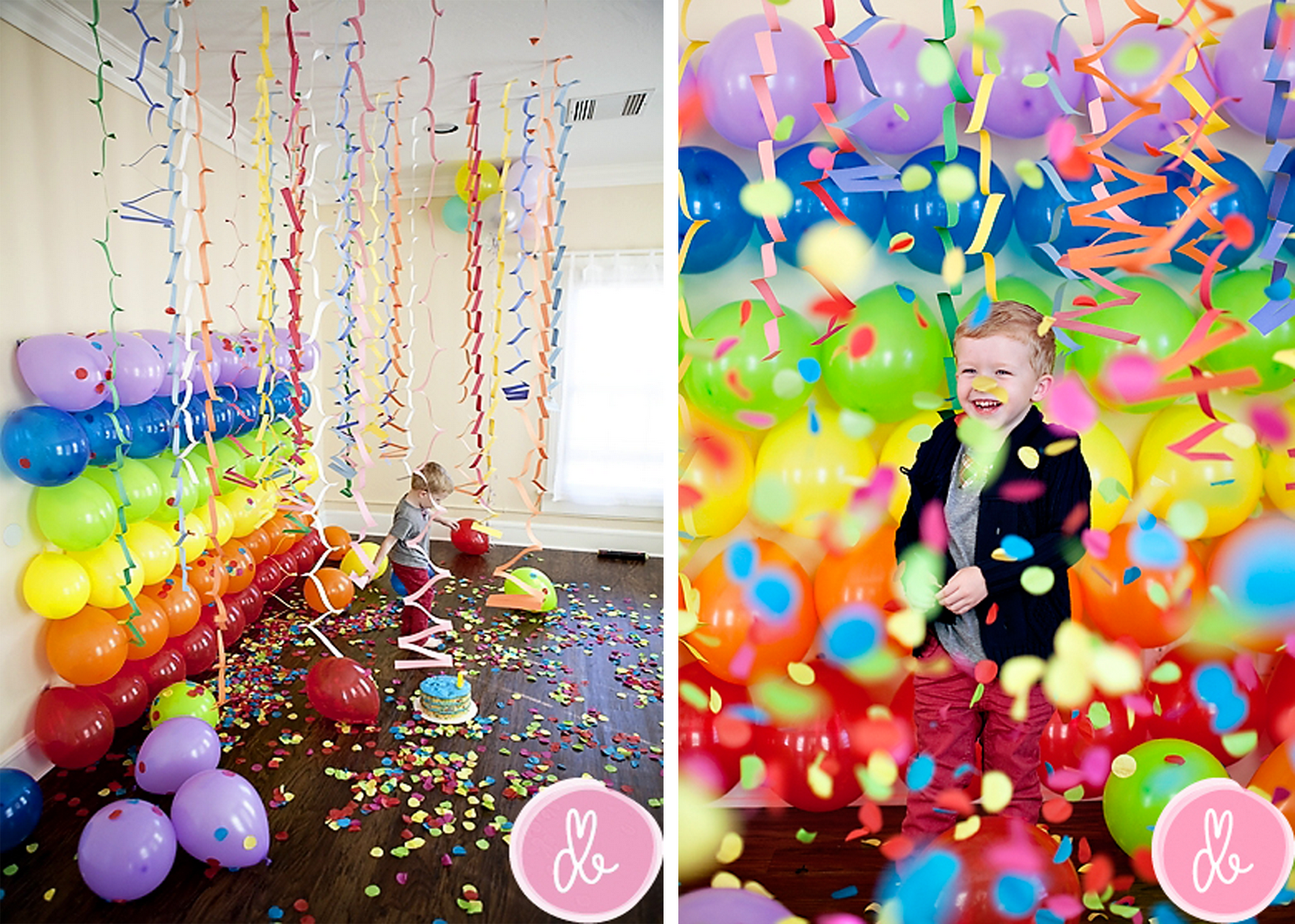 How To Decorate Birthday  Party  At Home  Kids Art 