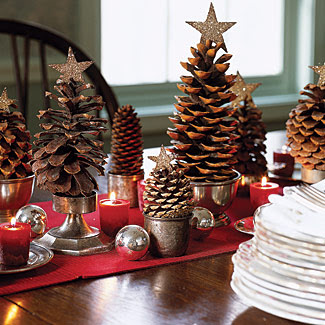 Christmas Decoration Ideas on Christmas Decor Interesting Decorations Using Pinecones
