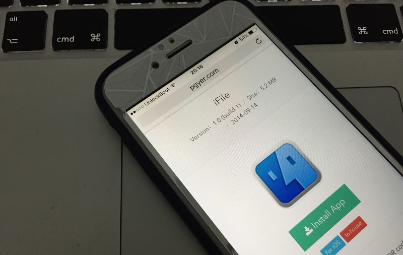 Install iFile iPhone