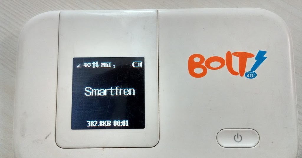 Cara Menggunakan Kartu Smartfren 4G pada Modem Bolt Slim / Max