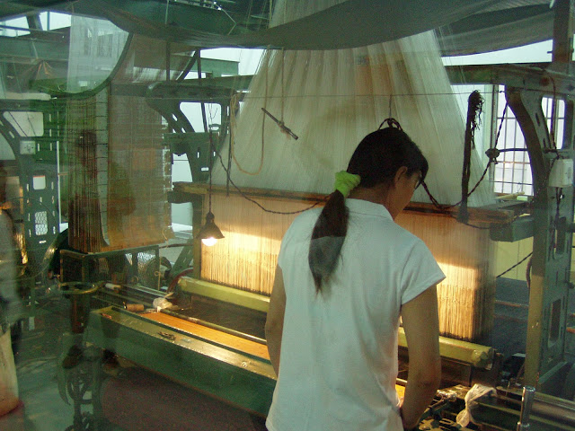 Suzhou Silk production