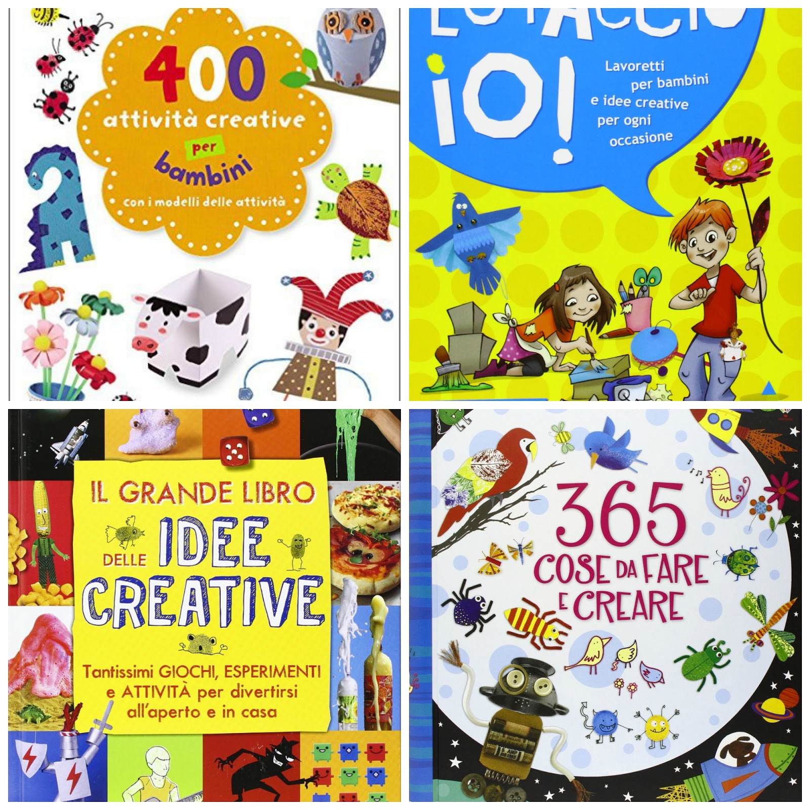 Lavoretti Creativi E Attività Per Bambini 4 Libri