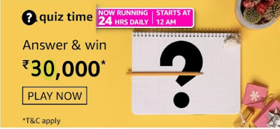 amazon quiz 30 may 2021