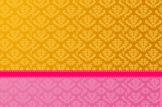 White Damasks in Pink and Gold Free Printable Labels.