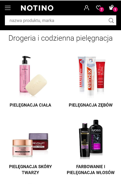 Zakupy produktów drogeryjnych na NOTINO !!!! Wiedziałaś o tym?