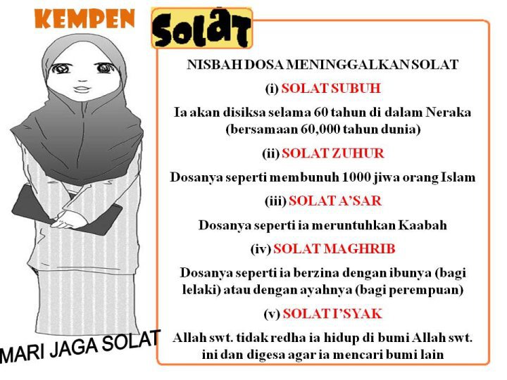 FEEL THE LOVE OF THE SUN: Qada Solat