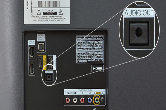 Cách kết nối tivi Panasonic với loa qua cổng AV đơn giản