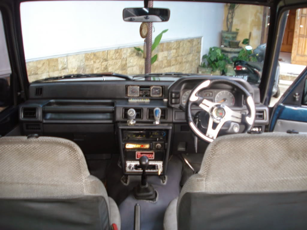 modifikasi interior daihatsu feroza