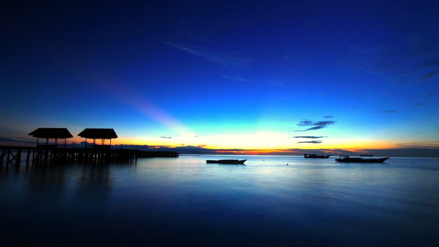 Sunset Pulau Derawan