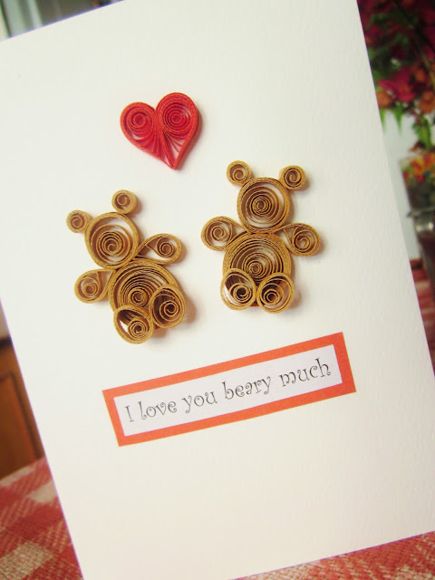 paper quilling love cards