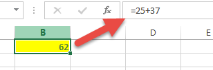 Formule Excel simple