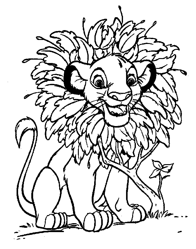 Lion King Coloring Pages