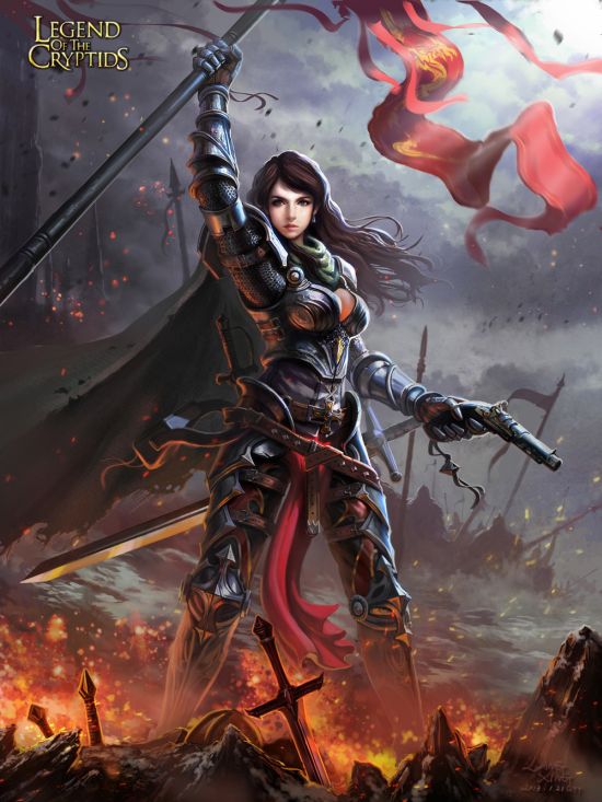 Liang Xing fantasy games illustrations Legends of the Cryptids