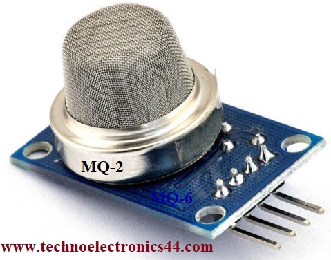 Gas sensor | Code | Circuit | Pin configuration