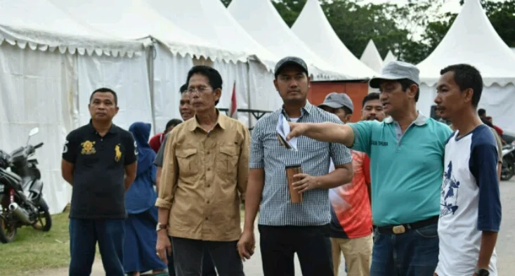 Bupati Sinjai Tinjau Lokasi Pelaksanaan Fest And Expo, Ini Harapannya