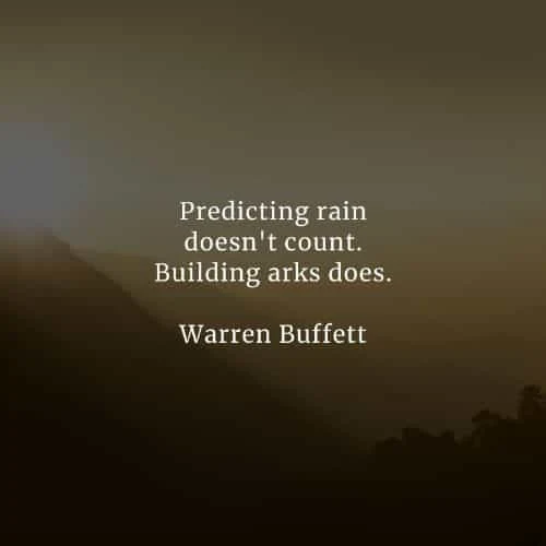 Famous quotes and sayings by Warren Buffett