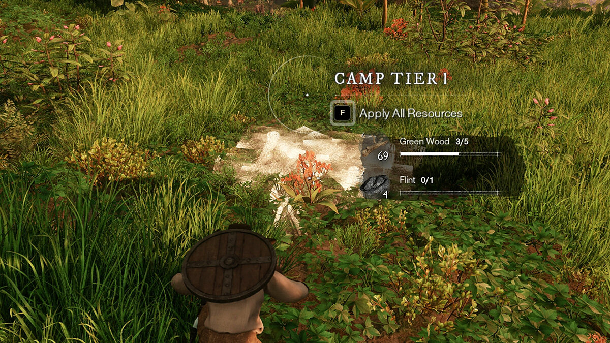 How to build a camp in New World