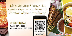Discover Your Shangri-La Dining Experience, Shang Palace, Shangri-La Hotel Kuala Lumpur, Movement Control Order, MCO,   Lemon Garden, Zipangu, Shang Palace, Shangri-La Hotel Kuala Lumpur, Delivery Service, Food Delivery, Food
