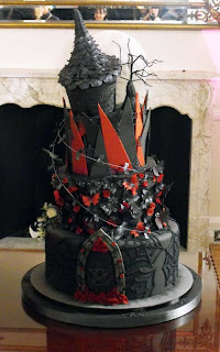 Beautiful Gothic Wedding Cakes Decorations