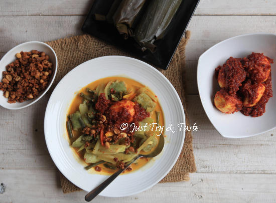 Resep Lontong Sayur Dengan Telur Balado Just Try Taste