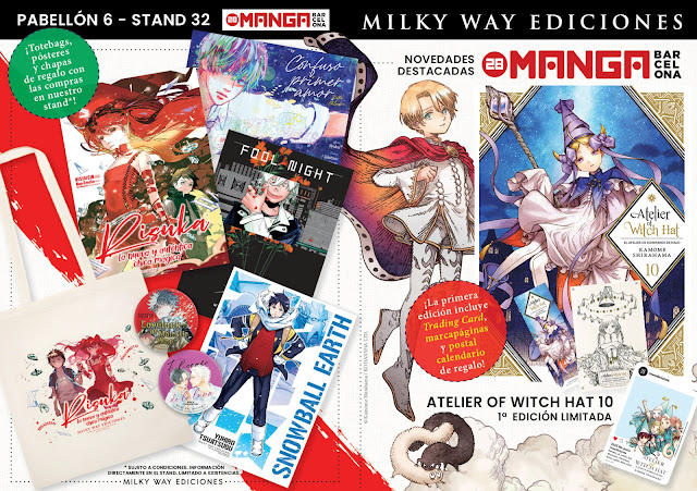 Milky Way Ediciones en el 28 Manga Barcelona.