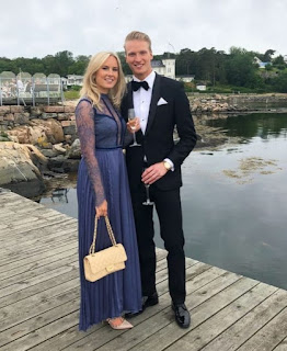 John Klingberg And His Girlfriend Fanny Hammarstrand