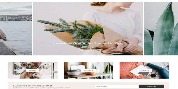 Lavender Blogger Template