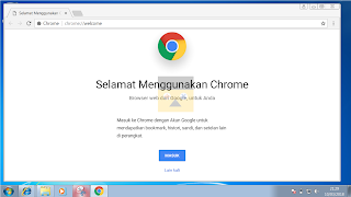 cara instal google chrome