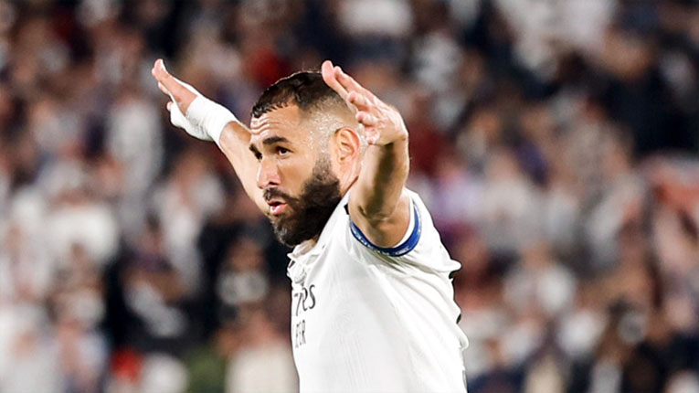 Benzema surpassed the legendary Raul