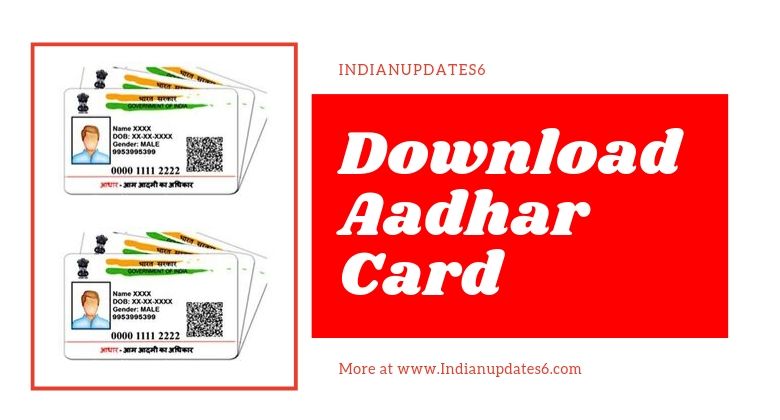 Download Your Aadhar Card for free