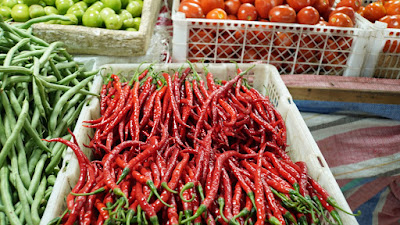 Cabai Merah di Padang Panjang Turun Setengah Harga