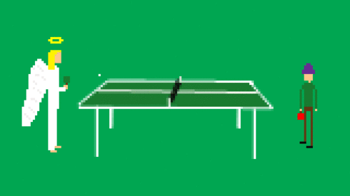 1997.  Radiohead releases OK Computer, and it goes on to become one of the most critically acclaimed records of all time.  They released a couple of great videos, and a guy plays ping pong with an angel.  Also a guy cuts his own limbs off for some reason.
