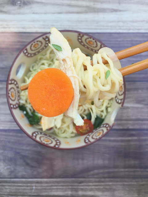 Farmer's Market Chicken Ramen Recipe | www.jacolynmurphy.com