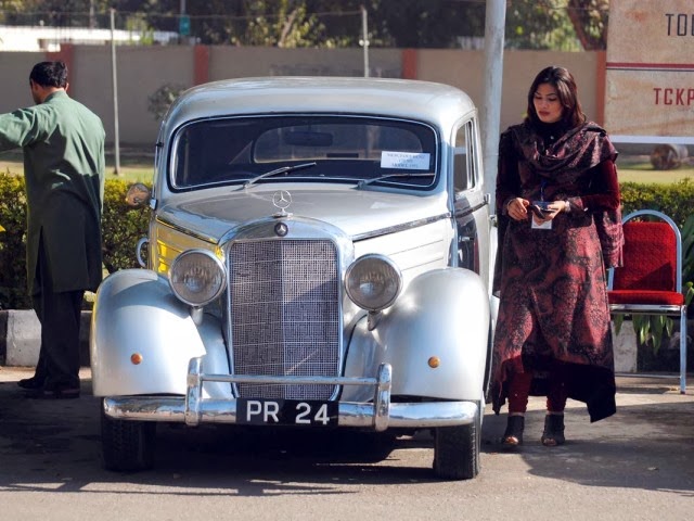 Old car exhibition from Karachi to Peshawer.