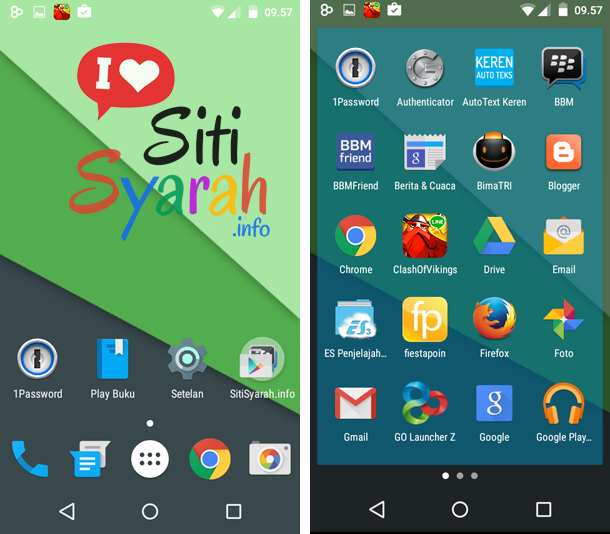 Mengembalikan Android ke Tampilan Awal atau Tema Default