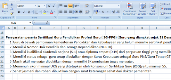 Inilah Syarat Sertifikasi Guru Melalui Ppg 2016