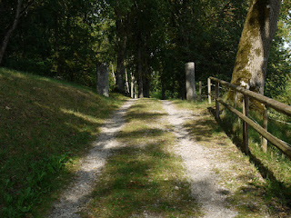 Aufstieg zum Lorenzberg Epfach / Abodiacum