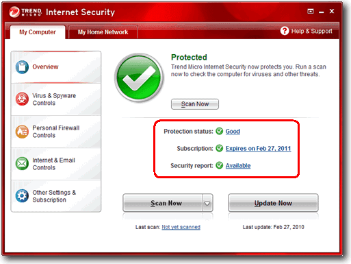 Trend Micro Internet Security 2010 Free Serial Number