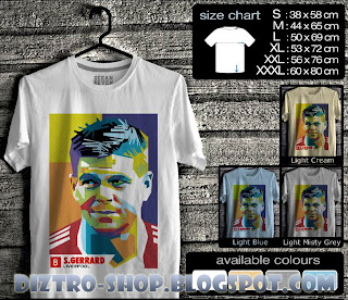 Kaos Pop Arts Steven Gerrard