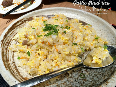 Garlic fried rice - Kotobuki Izakaya at Wisma Atria Orchard - Paulin's Munchies