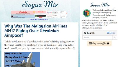 Soyuz Mir, blog, technology, internet browsers, world news