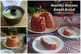 Healthy Banana Bundt Bread Recipe @ treatntrick.blogspot.com