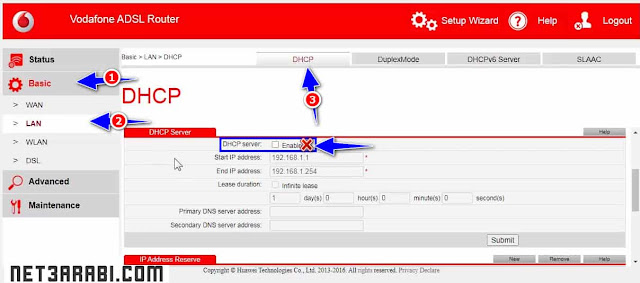 تحويل راوتر فودافون hg532e الى Access Point