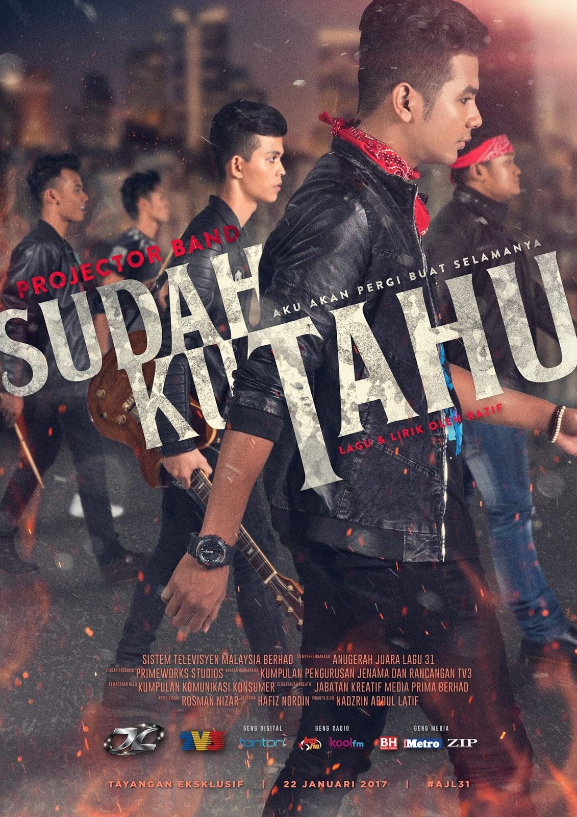 Projektor Band Sudahku Tahu