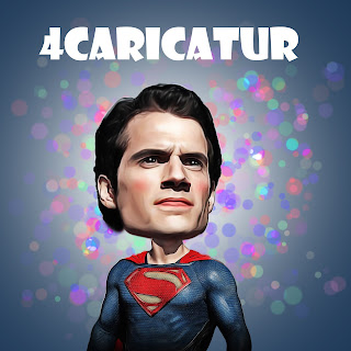 how-to-caricature-your-self-caricature-Man of Steel