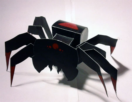 Arach-Nope Paper Toy