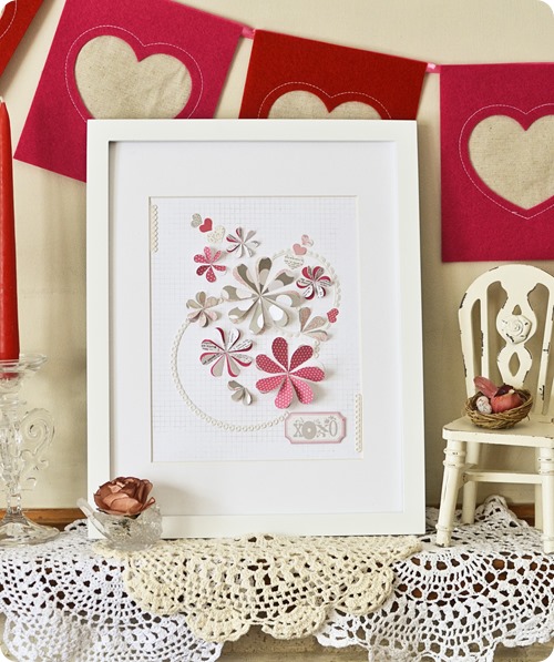 Heart Flower Decor