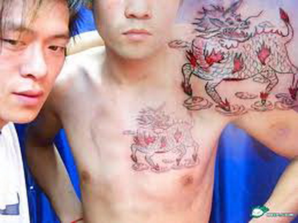 Tattoo Chinese Writing As cursive writing tattoos