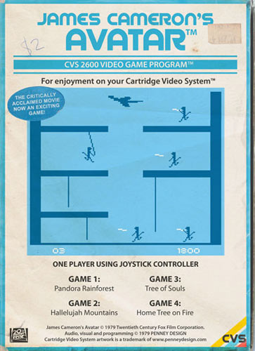Cartaz de jogo de Atari - Avatar