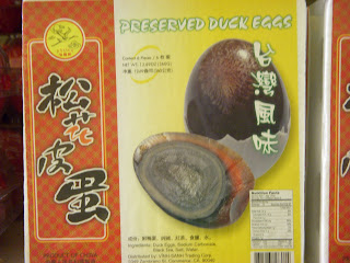 preserved duck eggs